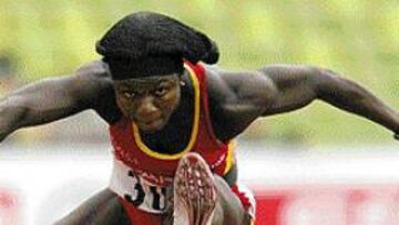 <b>TRIUNFO DE ALOZIE.</B> La campeona europea de 100 mv hizo valer sus galones y ganó en Florencia.