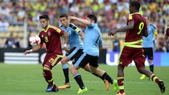 Uruguay asegura el repechaje tras igualar en Venezuela