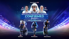 Seis pistards de clase mundial confirman su participación en la UCI Track Champions League