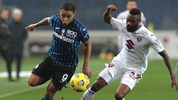 Luis Muriel anota y da asistencia en empate de Atalanta ante Torino.