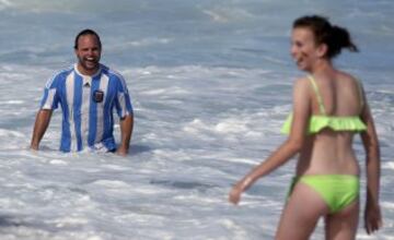 Desde Berlín hasta Buenos Aires pasando por Río de Janeiro, la final del Mundial congrega a miles de aficionados deseosos de disfrutar de la victoria.