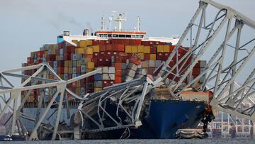 The Francis Scott Key Bridge in Baltimore, Maryland, collapsed early on Tuesday after being hit by a container ship headed for Sri Lanka.