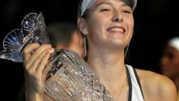 <b>LA NUEVA REINA. </B>Sharapova ha completado con el Masters una temporada magistral con cinco títulos.