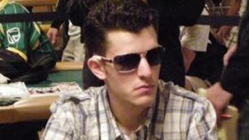 El estadounidense Matt Waxman en el Mundial de poker.