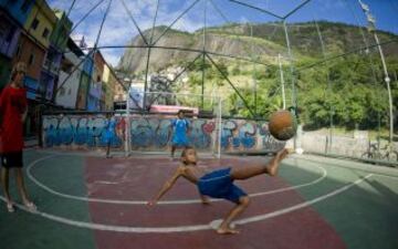 Brasil: fútbol y favelas