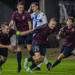 El Deportivo patina en su debut en la Youth League