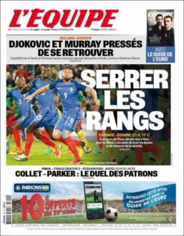 Portadas de la prensa mundial