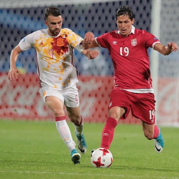 Borja Mayoral y Sasa Lukic.