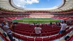 03/06/21 PREPARACION EUROCOPA 2020 
PREVIA AMISTOSO
ESTADIO WANDA METROPOLITANO ENTRENAMIENTO
SELECCION ESPAÑOLA ESPAÑA - PORTUGAL 
PANORAMICA VISTA GENERAL
PUBLICADA 04/06/21 NA MA03 1COL