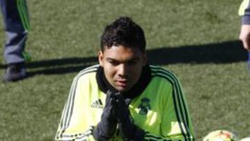 Casemiro vuelve hoy ante el Levante.