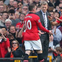 Chicharito, bajo la batuta de Moyes: 9 goles y 1,418 minutos