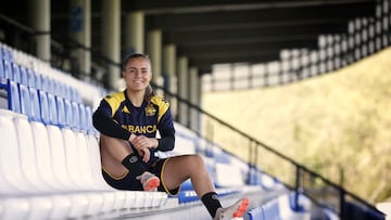 21/03/24 FUTBOL FEMENINO 
DEPORTIVO DE LA CORUÑA ABANCA ENTREVISTA 
Laurina 