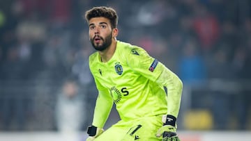 Luis Maximiano con el Sporting de Portugal.