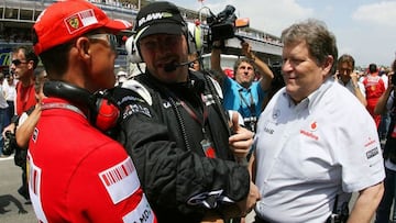 Schumacher negoció en secreto con McLaren estando en Ferrari