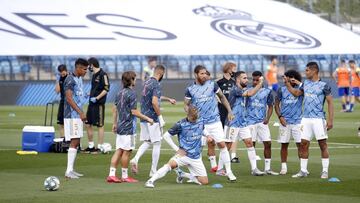 El primer partido del Madrid en Valdebebas.