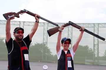 Alberto Fernández y Fátima Gálvez ganan la primera medalla de oro para España en Tokio. Lo lograron en trap mixto, una modalidad que debutaba en los Juegos. El cuarto metal en tiro para España en un deporte en el que, pese a grandes resultados internacionales.