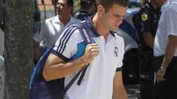 <b>BRILLÓ. </b>Cheryshev, de vuelta a Madrid tras jugar con la Sub-21 rusa.
