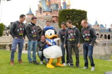 Los pilotos del Mundial en Disneyland París