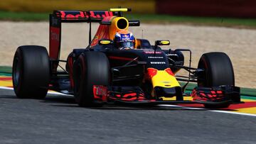 Max Verstappen, el más rápido en los libres 2 en Spa.