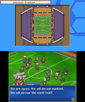 Captura de pantalla - Inazuma Eleven 3: ¡La Amenaza del Ogro! (3DS)