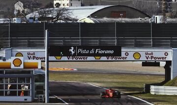 Carlos Sainz inicia este miércoles en la pista su etapa en Maranello su test en el circuito de Fiorano pilotando el SF71H de 2018.