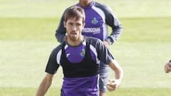 M&Iacute;CHEL EN EL ENTRENAMIENTO DEL GETAFE