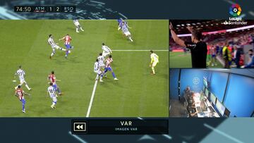 El penalti a Suárez de VAR