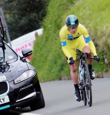 Hace dos semanas el colombiano Nairo Quintana ganó la Vuelta a Cataluña. El campeón en el País Vasco fue Alberto Contador.