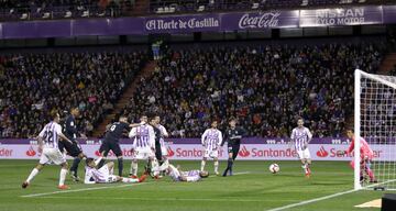 1-3. Karim Benzema marc¨® el tercer tanto.