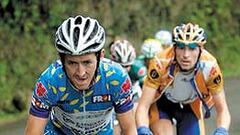 "Arriesgué en la bajada para soltar a Menchov"