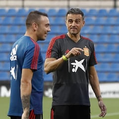 Iago Aspas y Gerard Moreno están bajo la lupa de Luis Enrique