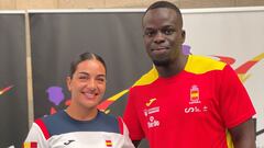 María Torres y Babacar Seck, referentes españoles en el peso pesado.