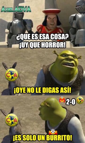 Los memes no se olvidan del América y Chivas