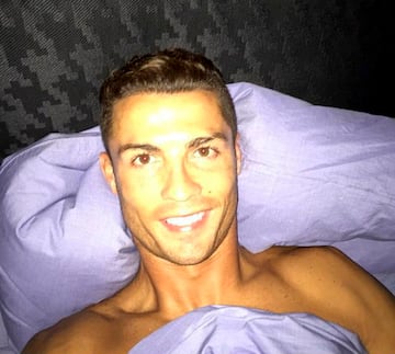 Las fotos m¨¢s graciosas del Instagram de Cristiano