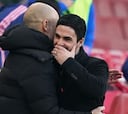 Arteta: "¿Bellerín? Es complicado ser amigo de un jugador"