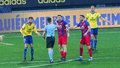 Penalti pitado en el partido frente al Eibar