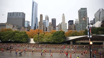 Imagen del Marat&oacute;n de Chicago 2018.