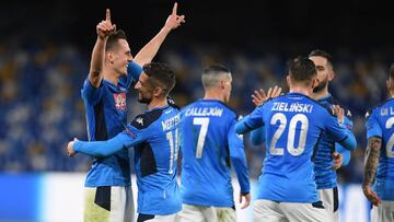 Napoli derrotó con autoridad al Genk en la Champions League