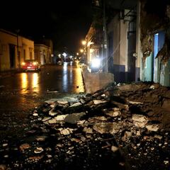 El Atlético San Luis, sorprendido por el terremoto de México