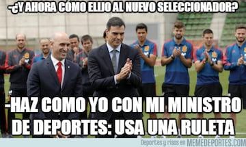 Los memes más divertidos tras la destitución de Julen Lopetegui