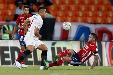 Con doblete de Cambindo, DIM se impuso ante América en el Atanasio Girardot y cortó una racha del equipo Escarlata