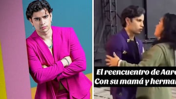 Así fue el emotivo reencuentro de Aarón Mercury con su familia
