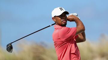 NASSAU, BAHAMAS - NOVEMBER 30: Tiger Woods of the United States plays a tee shot on the 16th hole during the pro-am ahead of the Hero World Challenge at Albany, The Bahamas on November 30, 2016 in Nassau, Bahamas.   Christian Petersen/Getty Images/AFP
 == FOR NEWSPAPERS, INTERNET, TELCOS &amp; TELEVISION USE ONLY ==