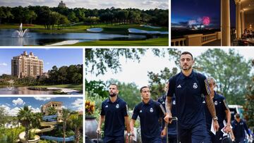 Real Madrid en el Four Seasons de Walt Disney World.