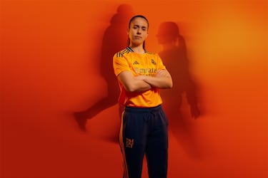 El naranja, protagonista de la segunda equipación del Real Madrid