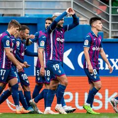 Eibar 2 - Racing 1: resumen, resultado y goles