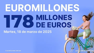 Euromillones: comprobar los resultados del sorteo de hoy, martes 18 de marzo