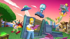 Así es el nuevo mapa de Springfield en Fortnite: la nueva temporada de ‘Los Simpson’ añade muchas ubicaciones de la serie