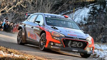 Dani Sordo en Montecarlo.