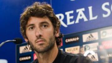 Granero, en rueda de prensa.